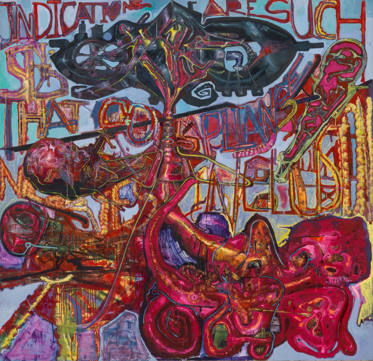 Indications Are Such..., 2013-15, oil on linen