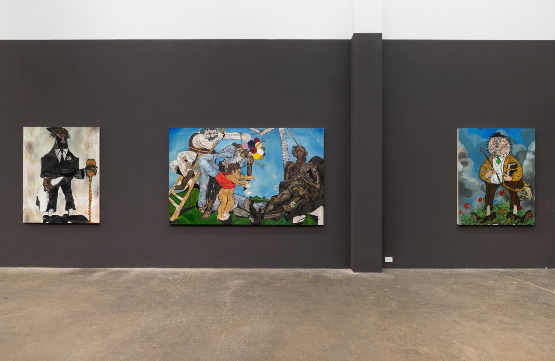 Jameson Green, installation view of Fiends' New Moon Ballet, 2021