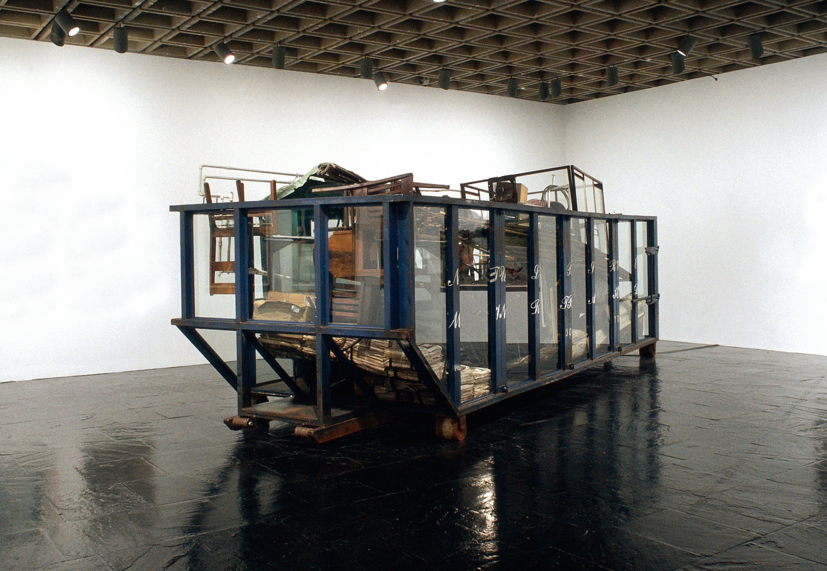Thirty Yards (Minor Tragedies), 2004, 22 x 8 x 7 feet