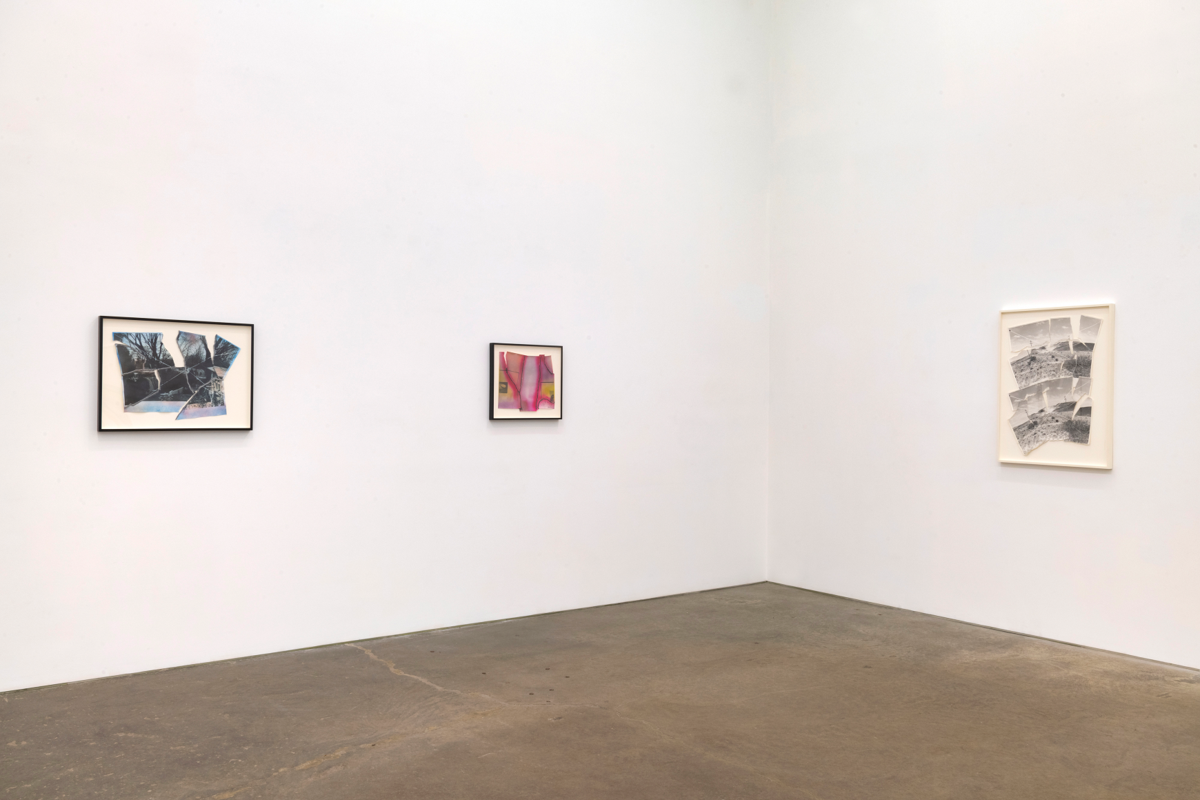 Thomas Barrow, Modest Structures: Caulked Reconstructions 1977-83, installation view at Derek Eller Gallery, New York 