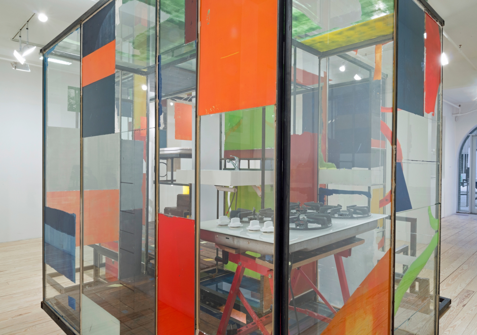 Good Weather (Glass House), 2014 (interior view)