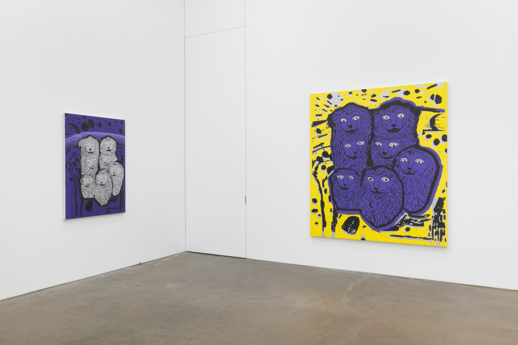 Installation view of Voyagers, April 29 – May 29, 2021