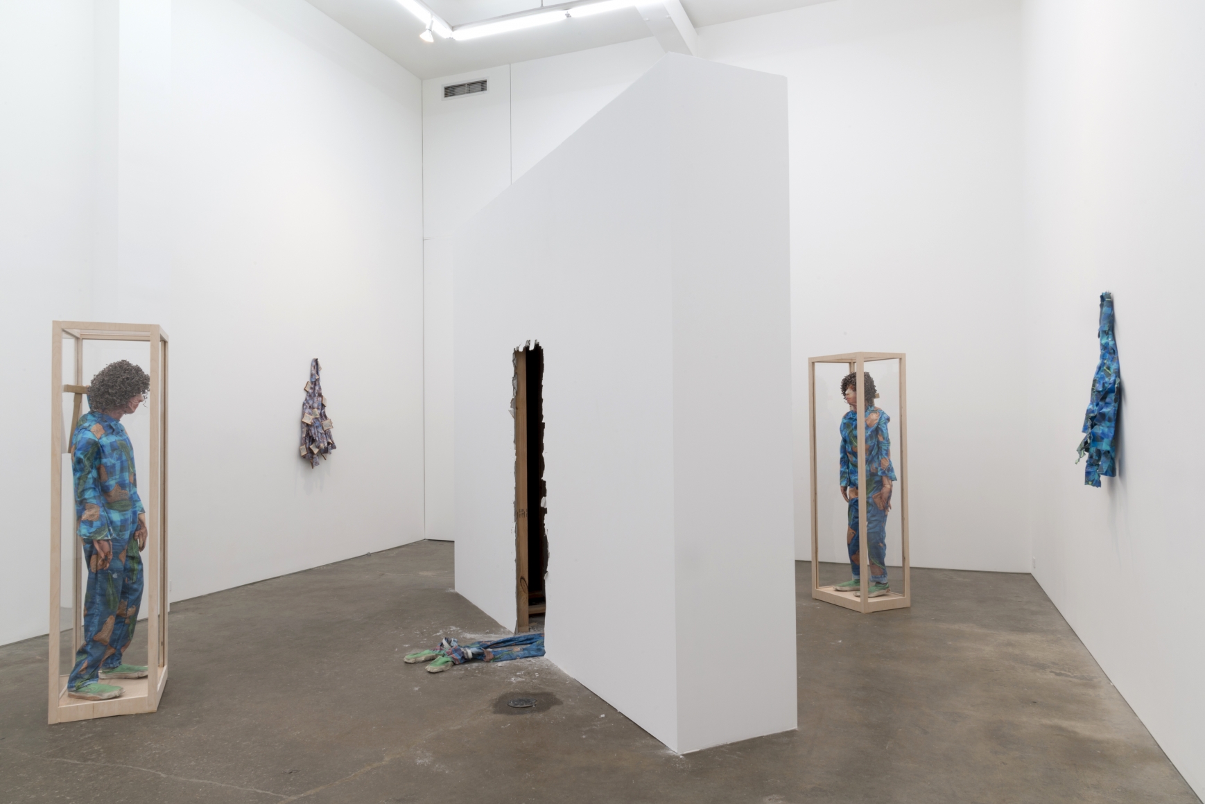 David Kennedy Cutler, 1:1, installation view at Derek Eller Gallery, 2017 