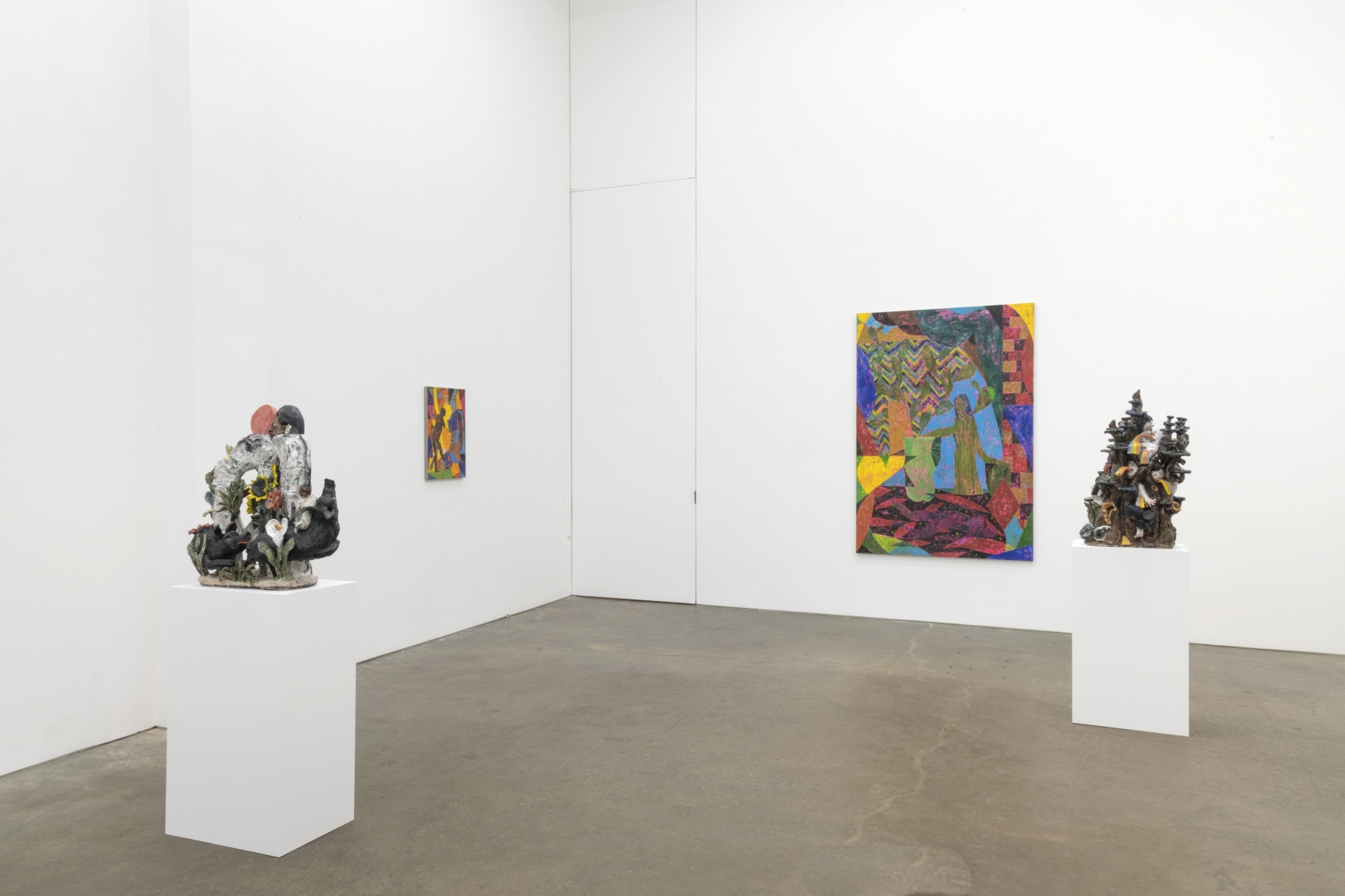 Tom Anholt / Chris Hammerlein, installation view at Derek Eller Gallery, New York 