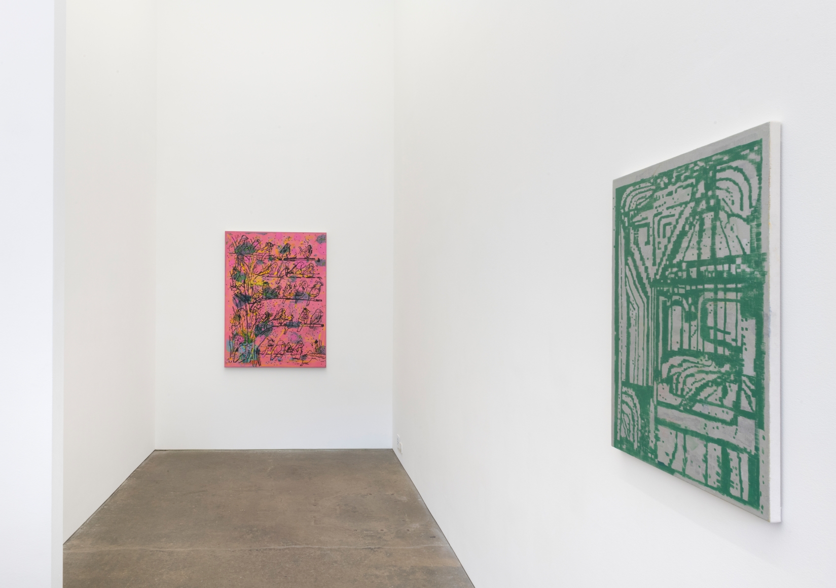Installation view of Voyagers, April 29 – May 29, 2021
