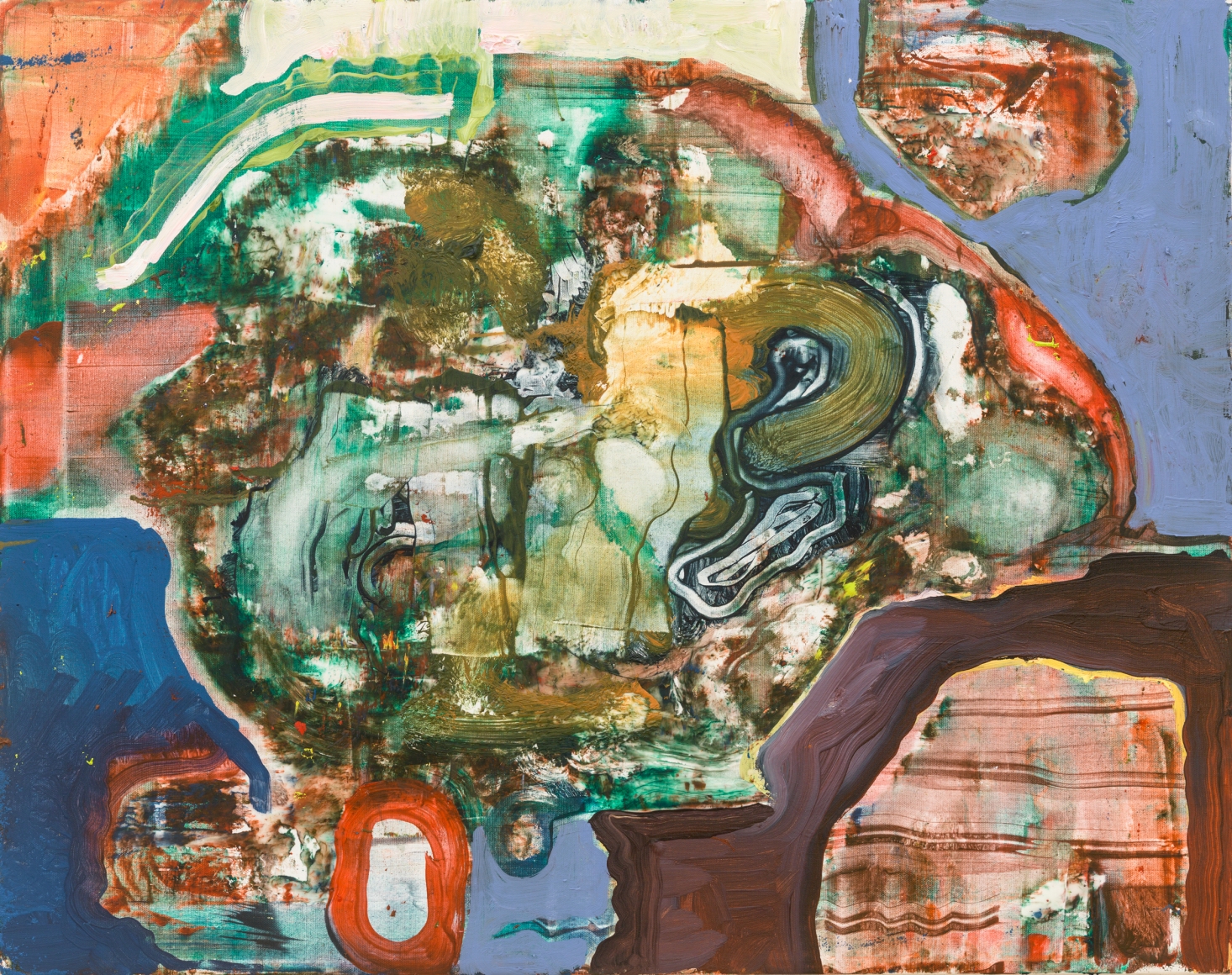 Mamoun, 2015, oil on linen