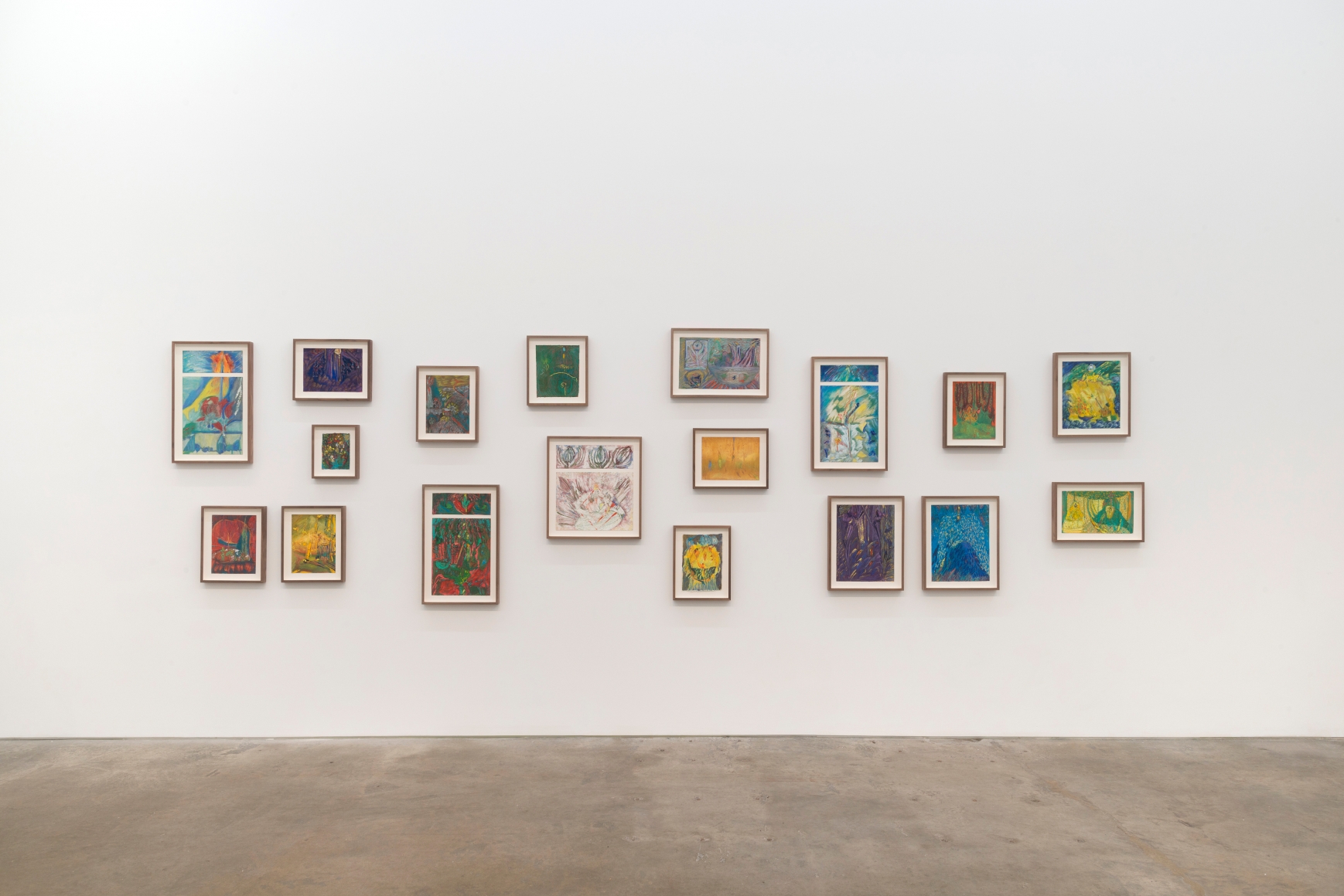 Mimi Lauter, Devotional Flowers, installation view at Derek Eller Gallery, New York