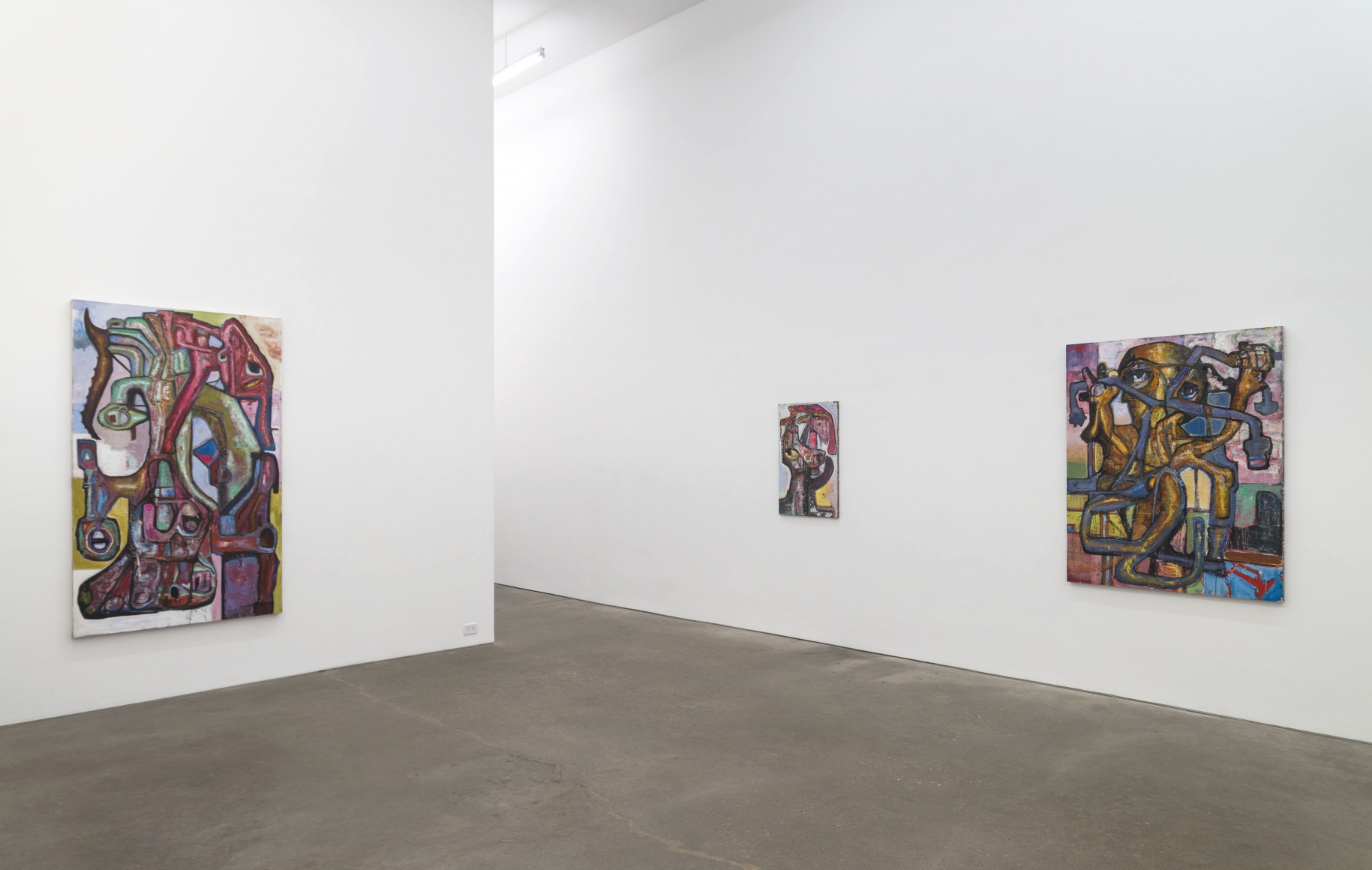 Steve DiBenedetto: Toasted with Everything, installation view at Derek Eller Gallery, New York, 2018