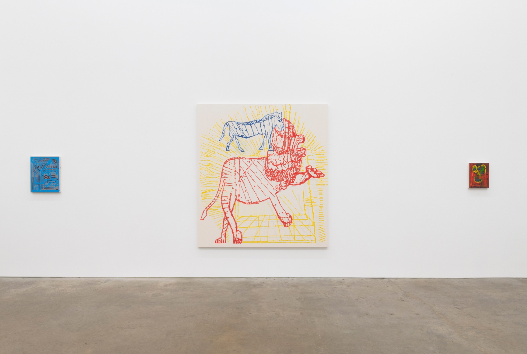 Installation view of Voyagers, April 29 – May 29, 2021