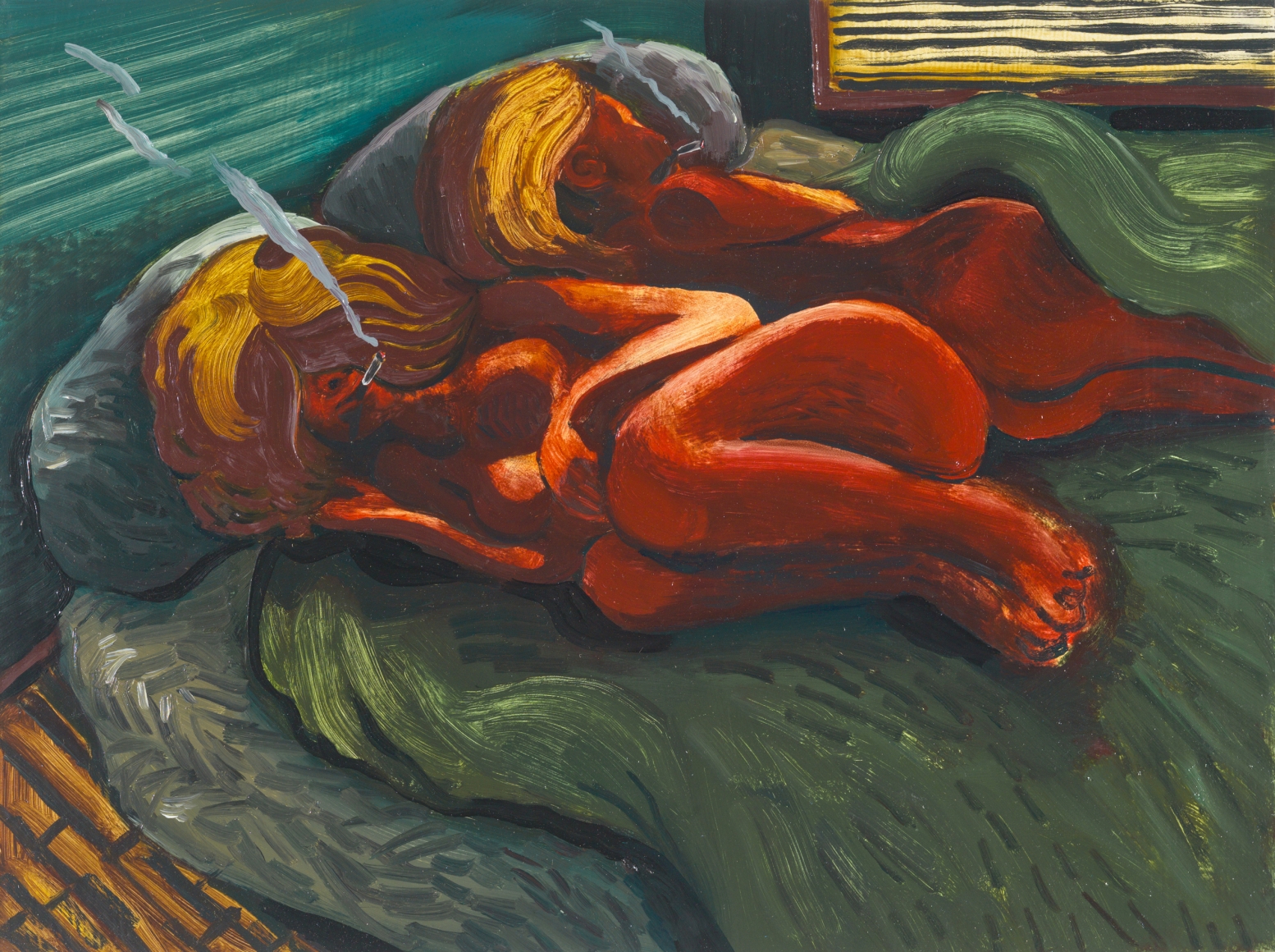 Untitled, 2011 oil on masonite