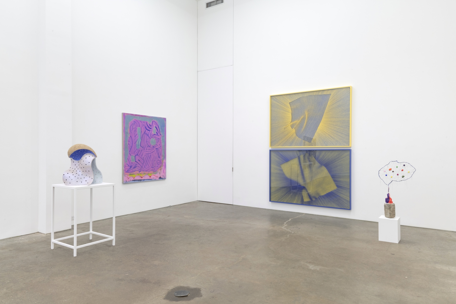 Heat Brain, installation view at Derek Eller Gallery, New York 