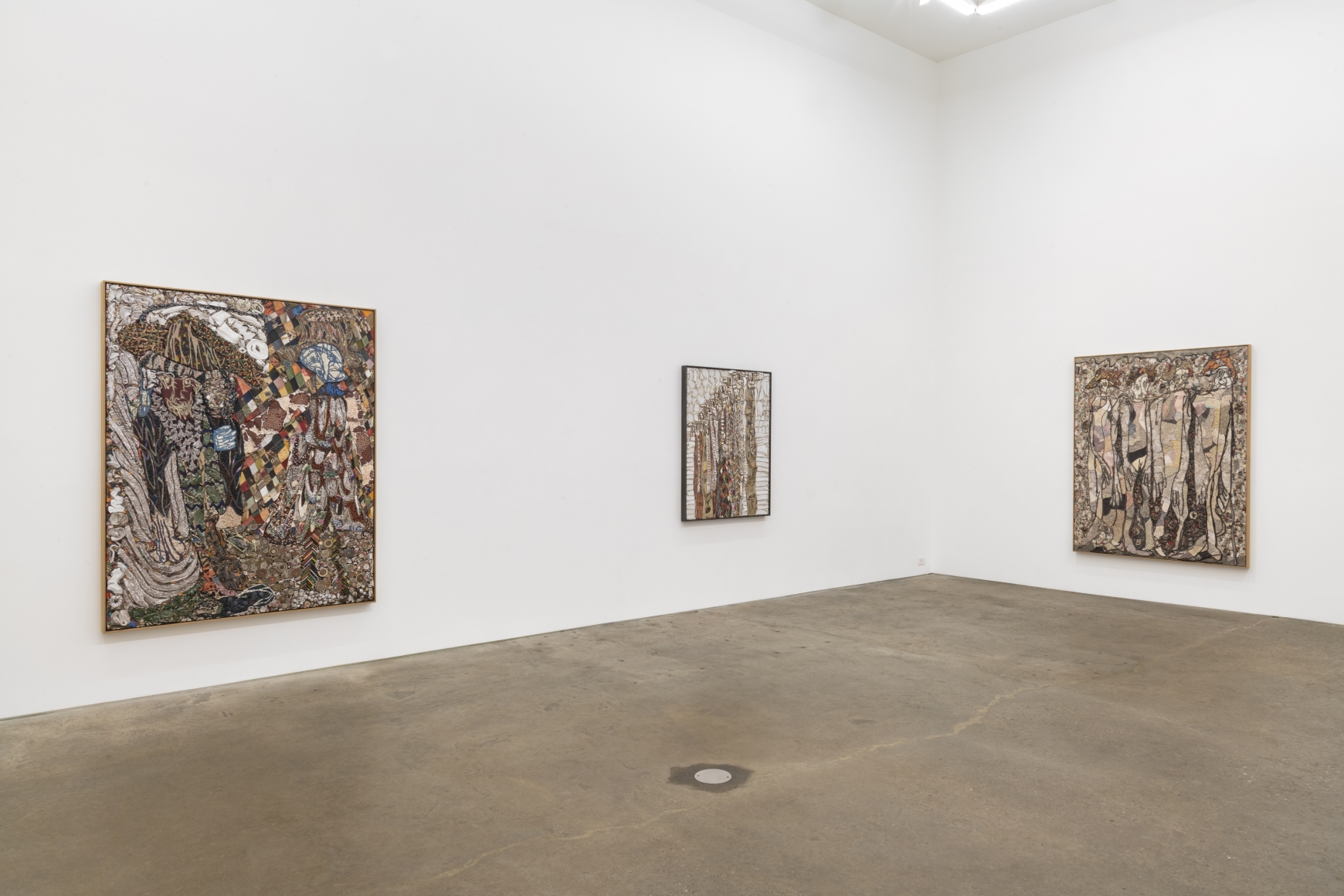 Installation view at Derek Eller Gallery, New York 
