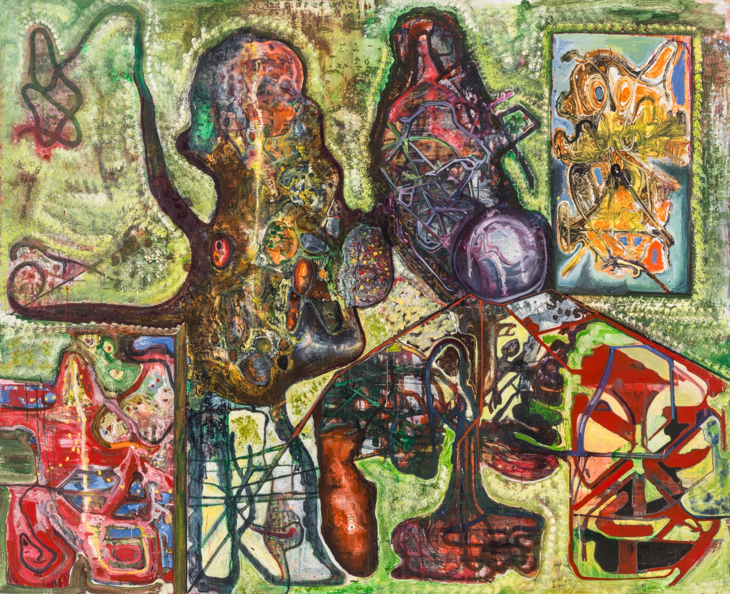 Seven Grain Satan, 2010-2015, oil on linen