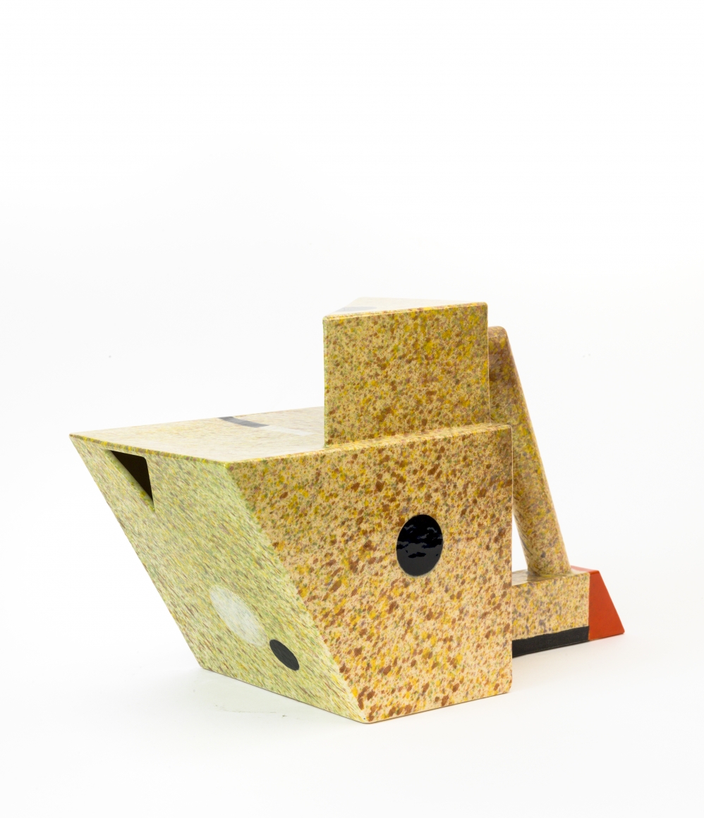 Can Opener, 01, 2016, cone 06 clay and underglazes