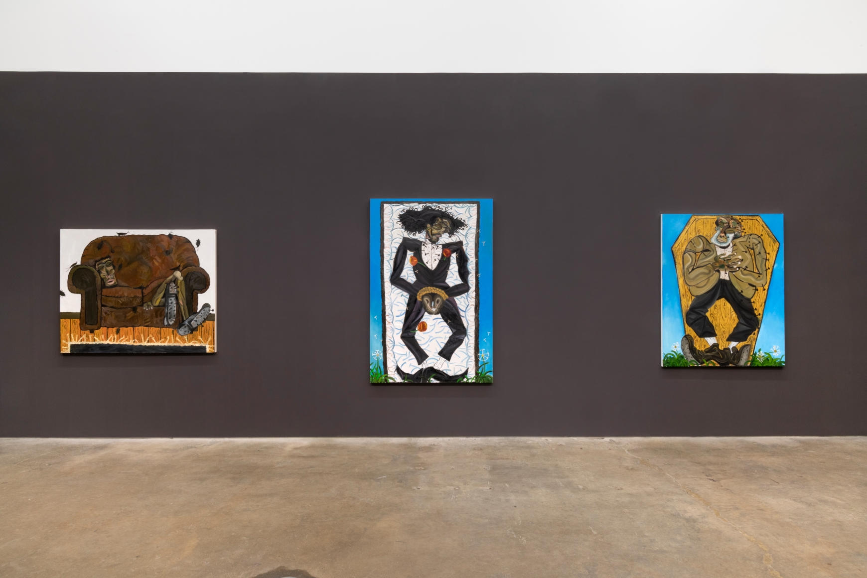 Jameson Green, installation view of Fiends' New Moon Ballet, 2021