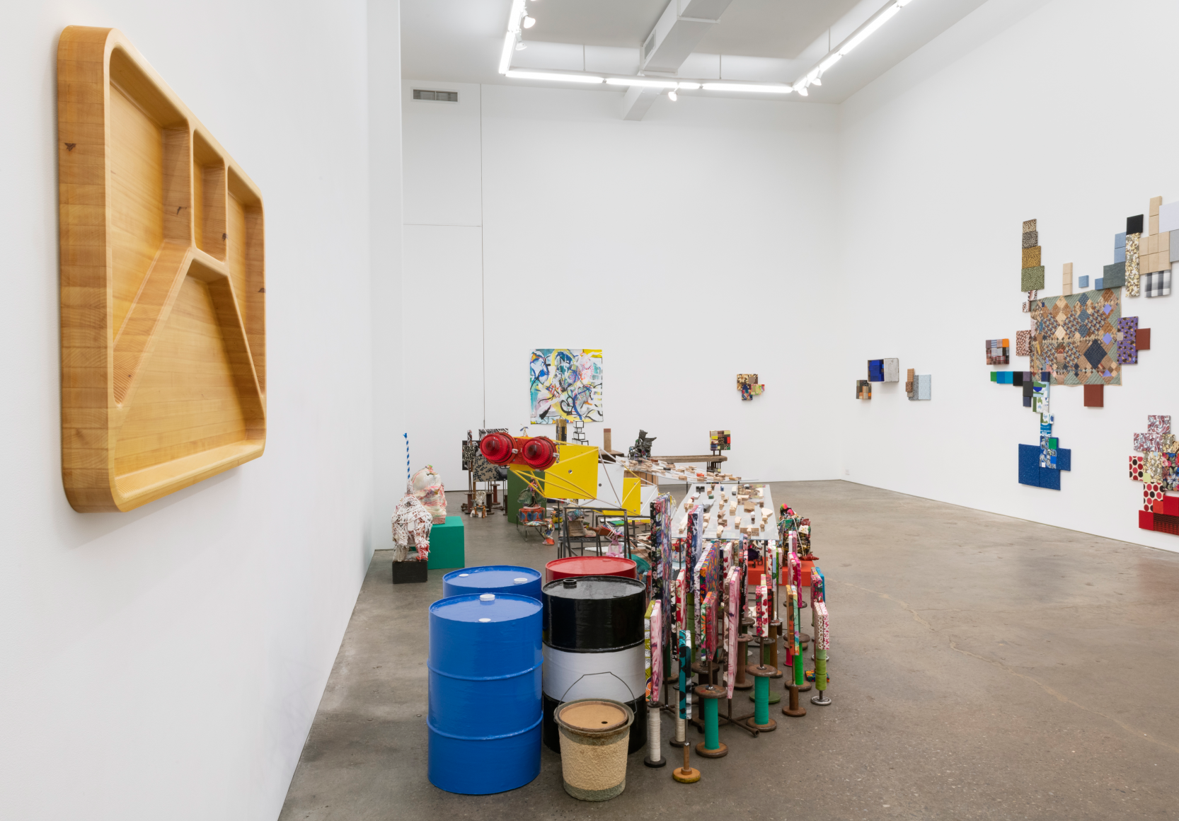 Nancy Shaver, fastness, slowness and Monstrous Beauty, installation view at Derek Eller Gallery, New York 