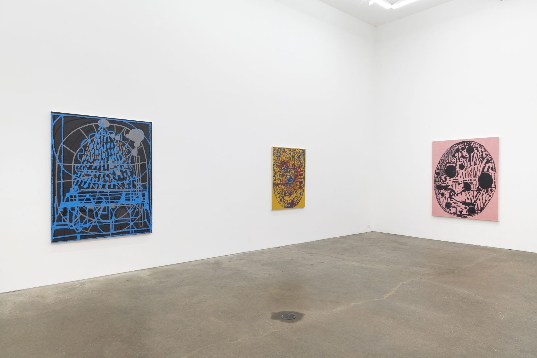 EJ Hauser, Barn Spirits, installation view at Derek Eller Gallery, New York