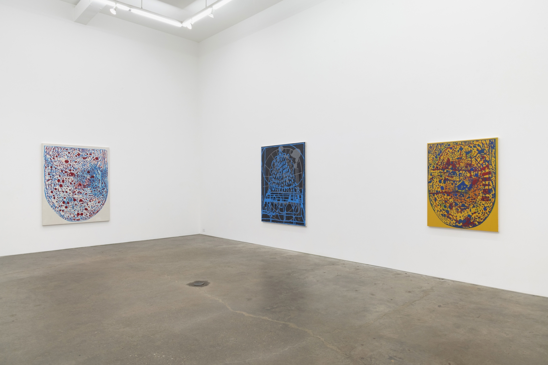 EJ Hauser, Barn Spirits, installation view at Derek Eller Gallery, New York