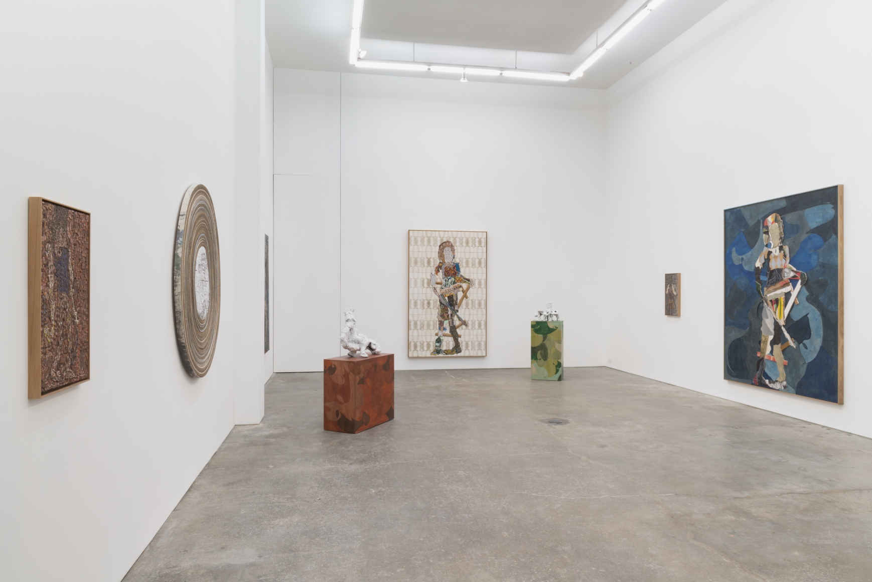 Peter Linde Busk, Any Port in a Storm, installation view at Derek Eller Gallery, New York, 2017