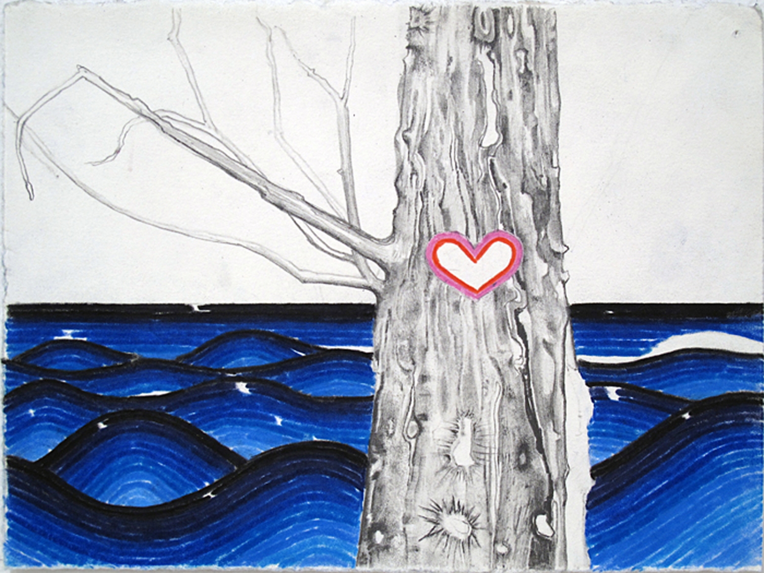 Untitled, 2013 color pencil and graphite on paper