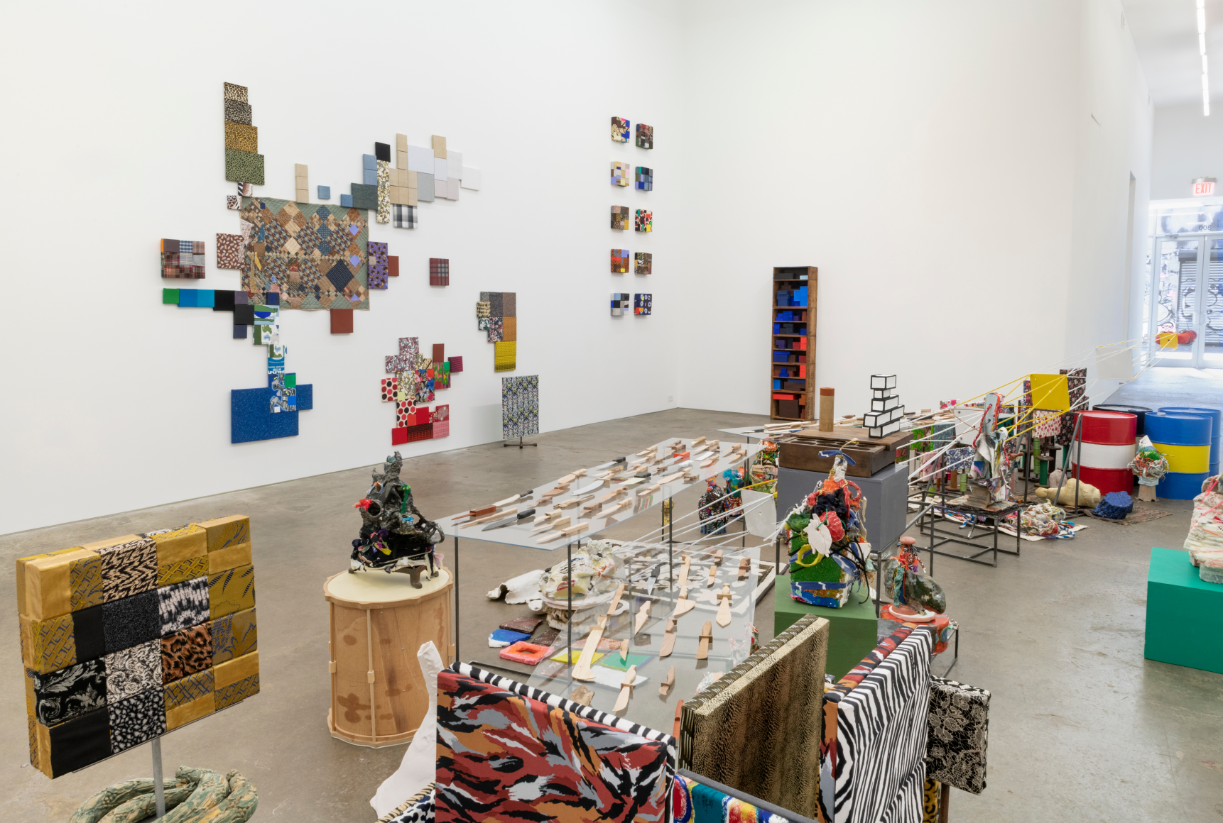 Nancy Shaver, fastness, slowness and Monstrous Beauty, installation view at Derek Eller Gallery, New York 