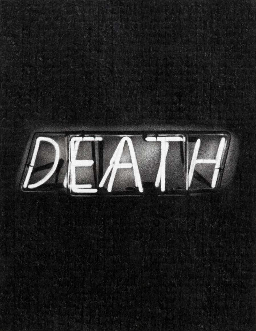 Bruce Nauman Neon, Death/Eat, 2012