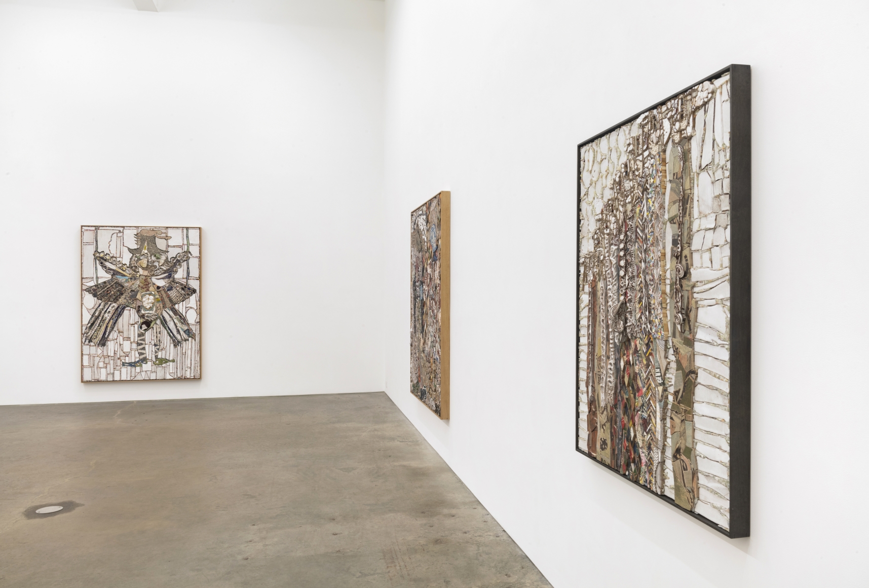 Installation view at Derek Eller Gallery, New York 