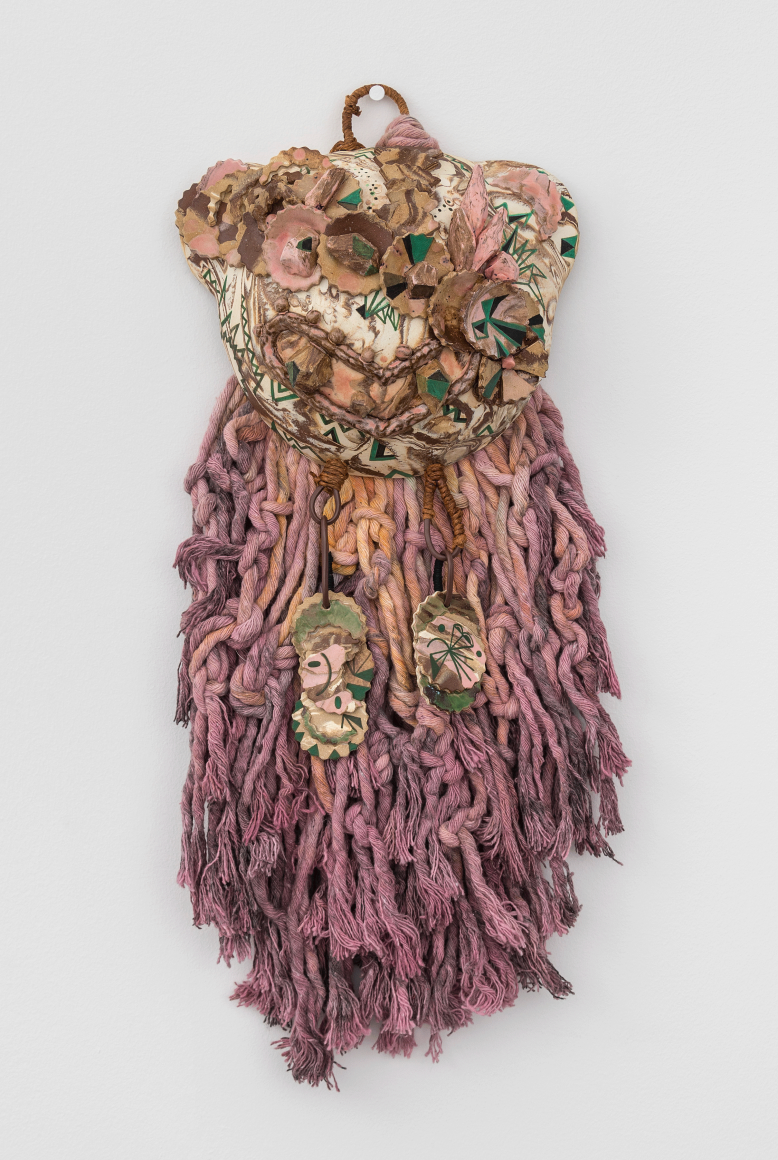 ceramic and fabric mask
