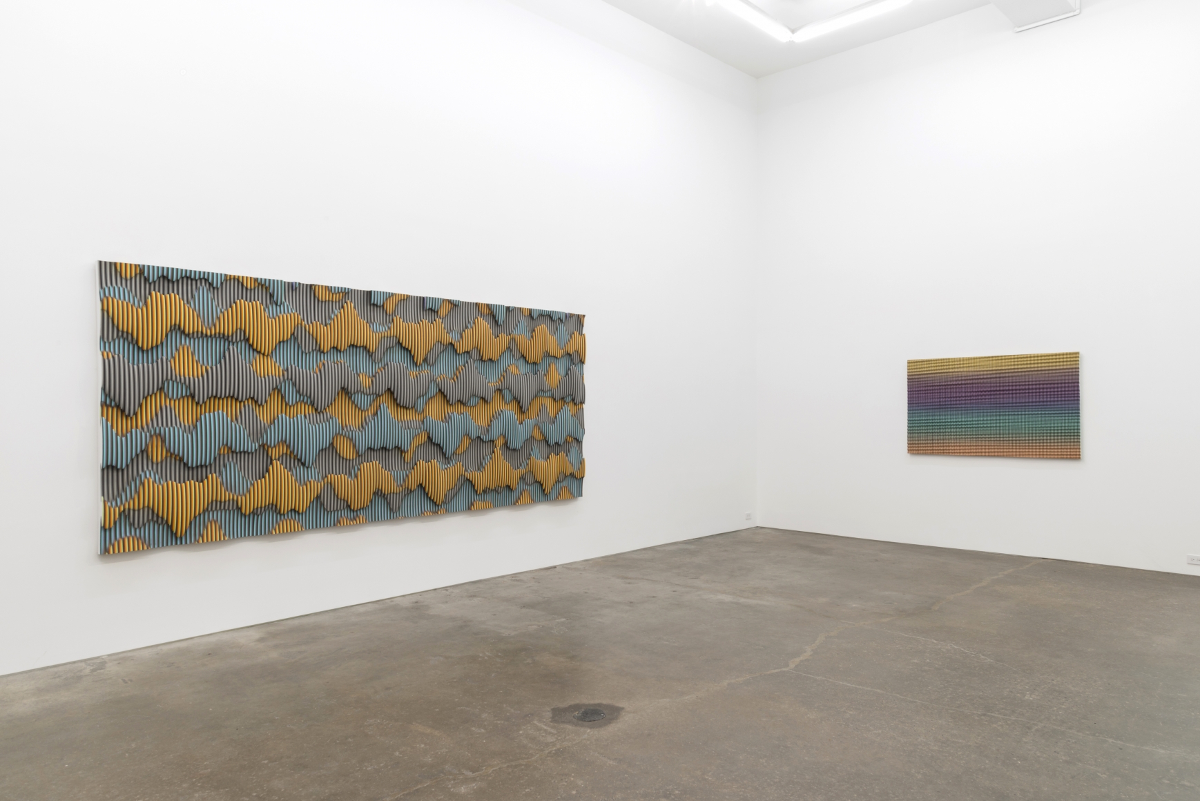 Ara Peterson, installation view at Derek Eller Gallery, New York 
