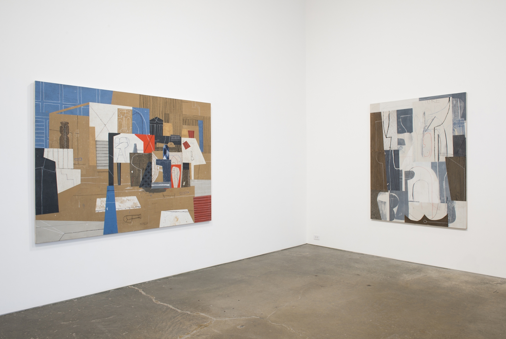Whiting Tennis, installation view at Derek Eller Gallery, New York 