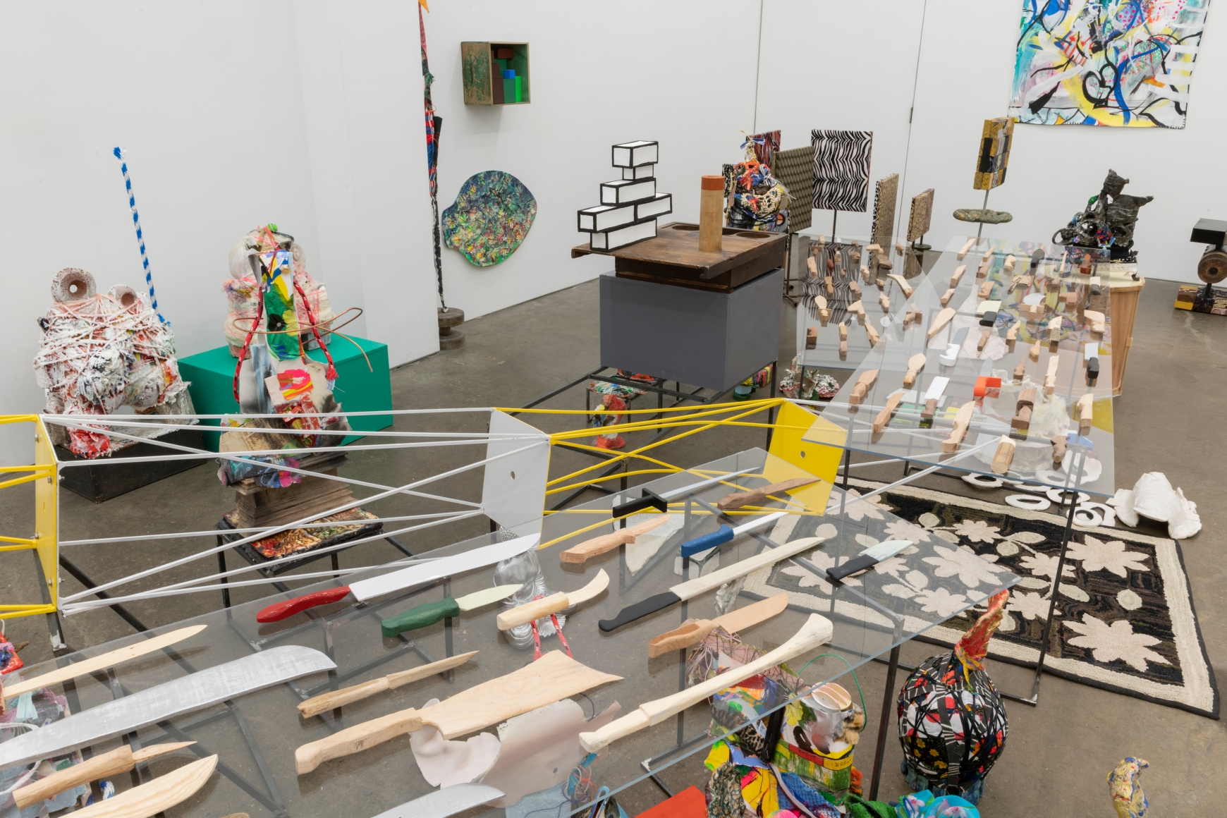 Nancy Shaver, Max Goldfarb, Sterrett Smith, Wolf Tones II, 2020, dimensions variable