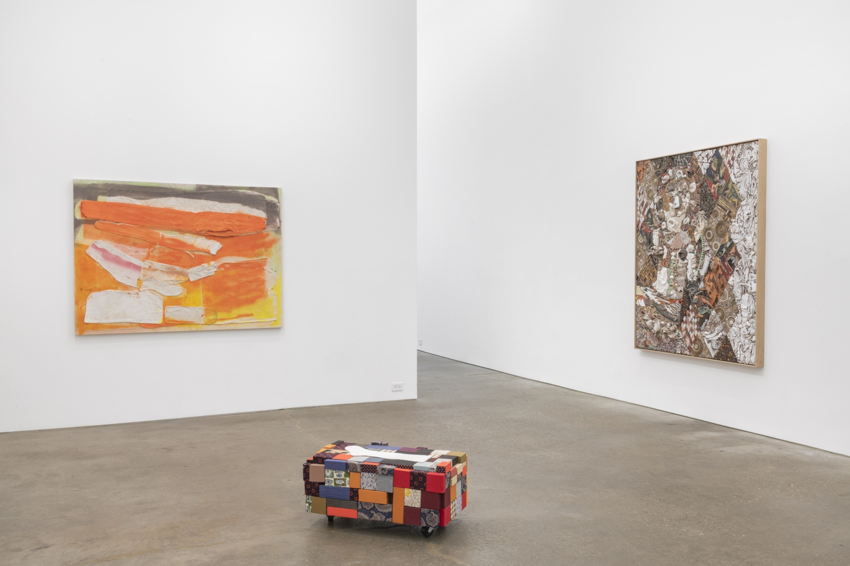 Heat Brain, installation view at Derek Eller Gallery, New York 