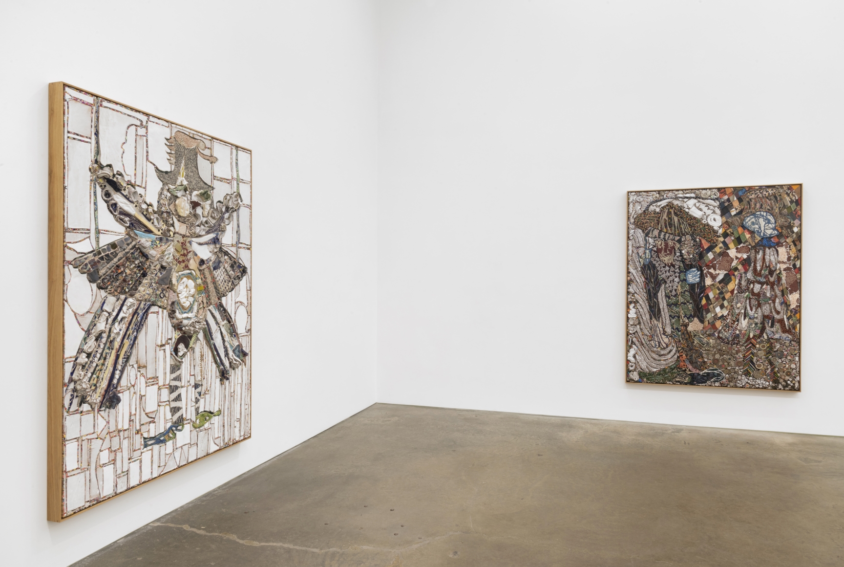Installation view at Derek Eller Gallery, New York 