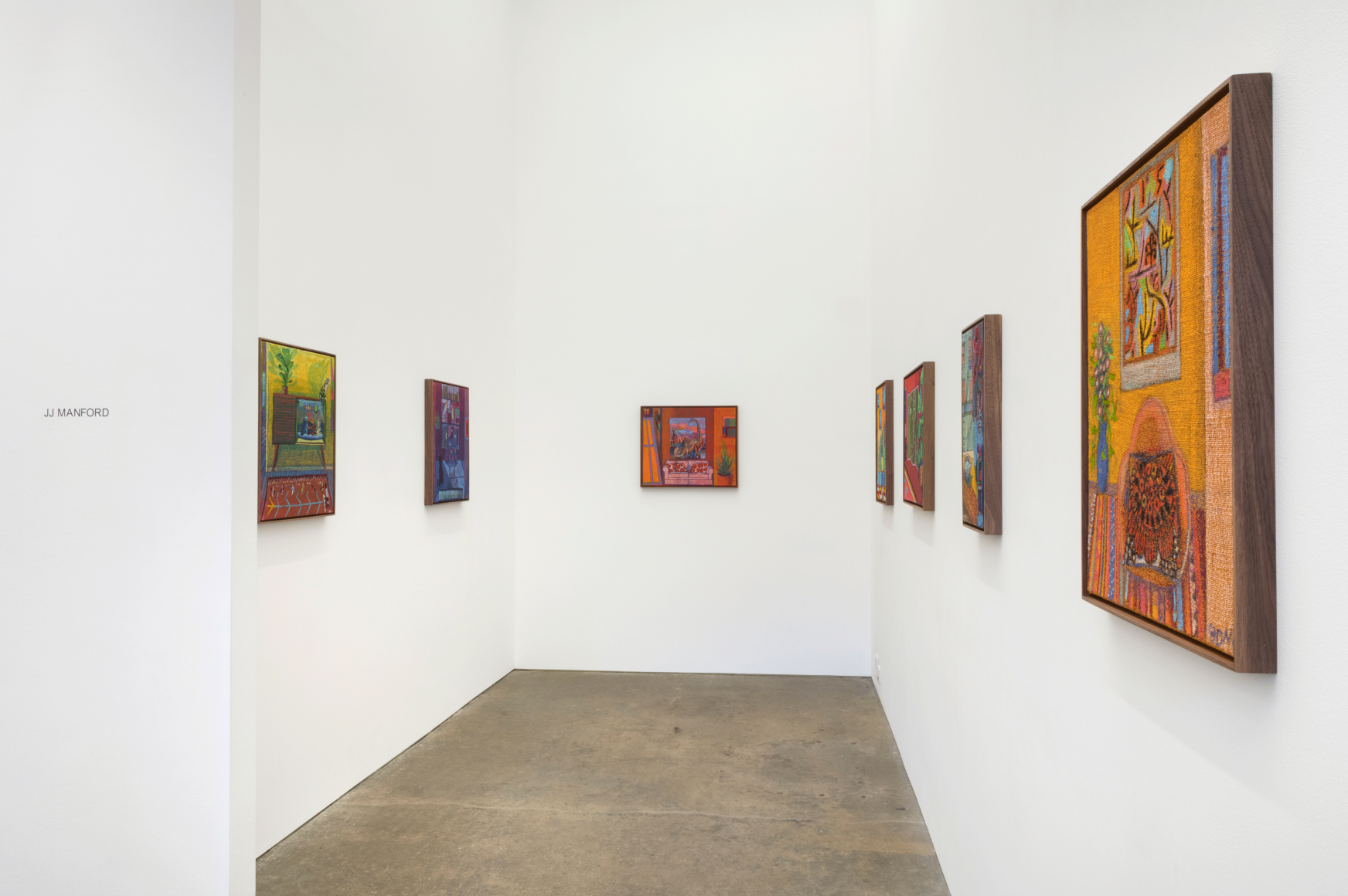 installation view at Derek Eller Gallery, New York
