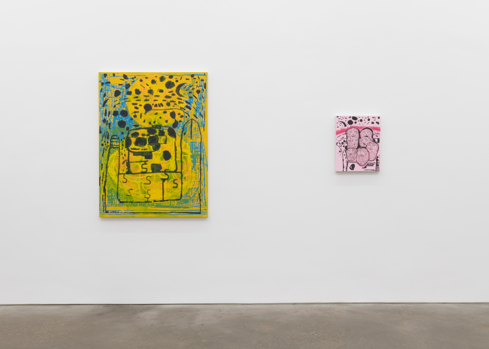 Installation view of Voyagers, April 29 – May 29, 2021