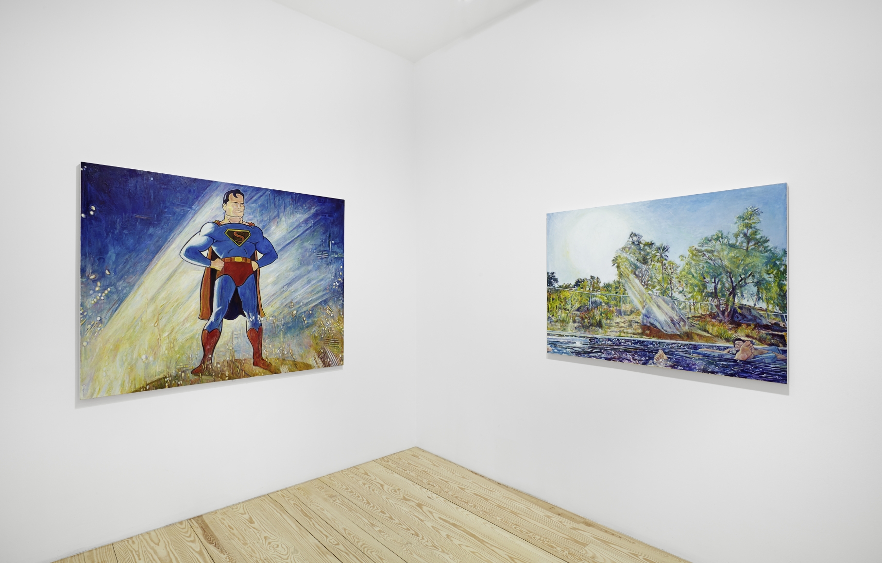 Keith Mayerson, My American Dream (Prologue), installation view at Derek Eller Gallery, New York