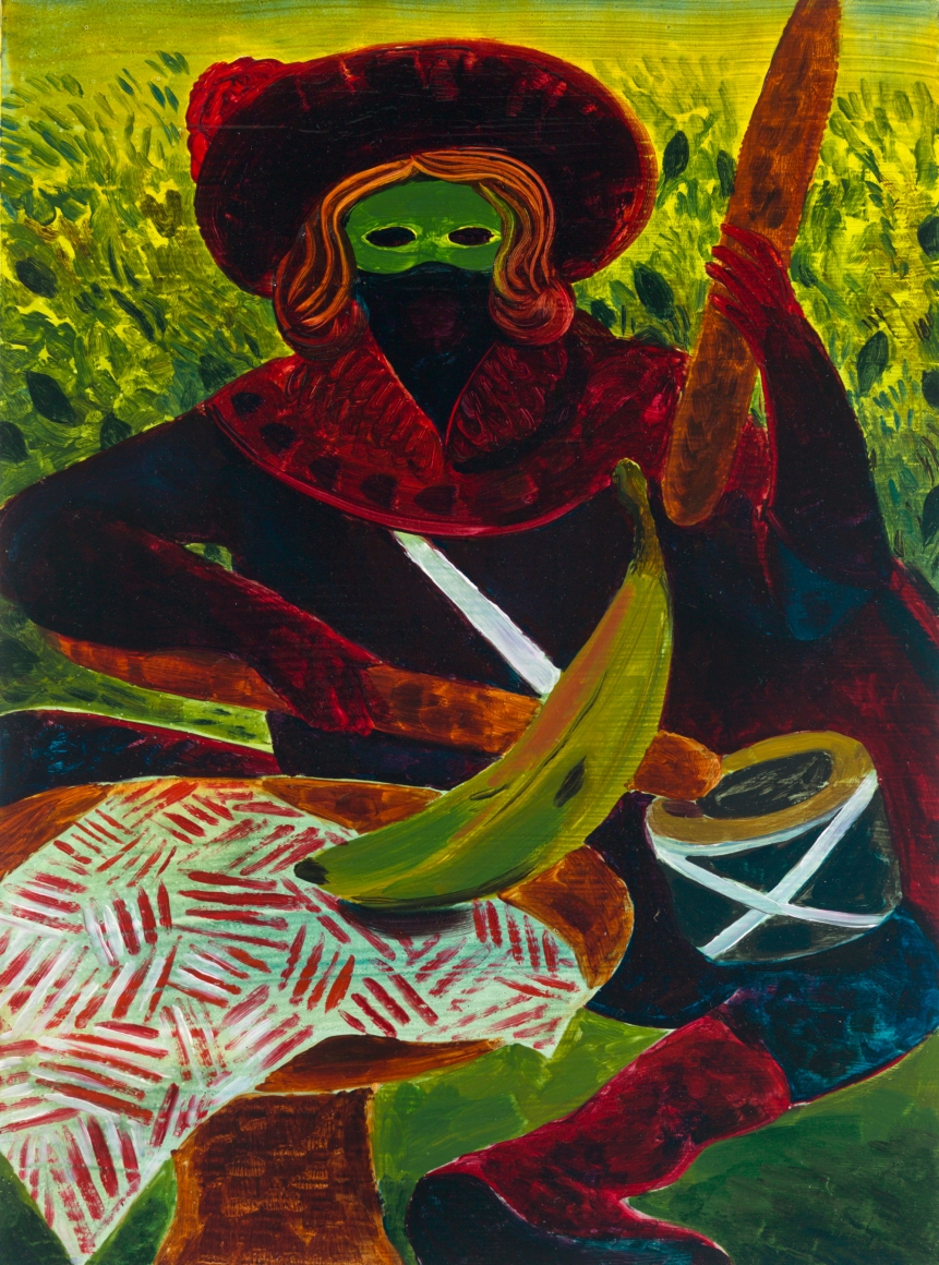 Untitled, 2012 oil on masonite