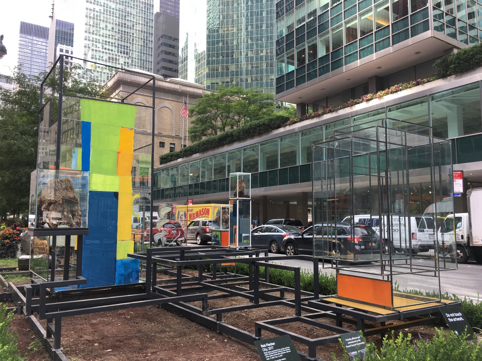 City, 2017 , Site-specific commission in partnership with The Fund for Park Avenue and NYC Park 