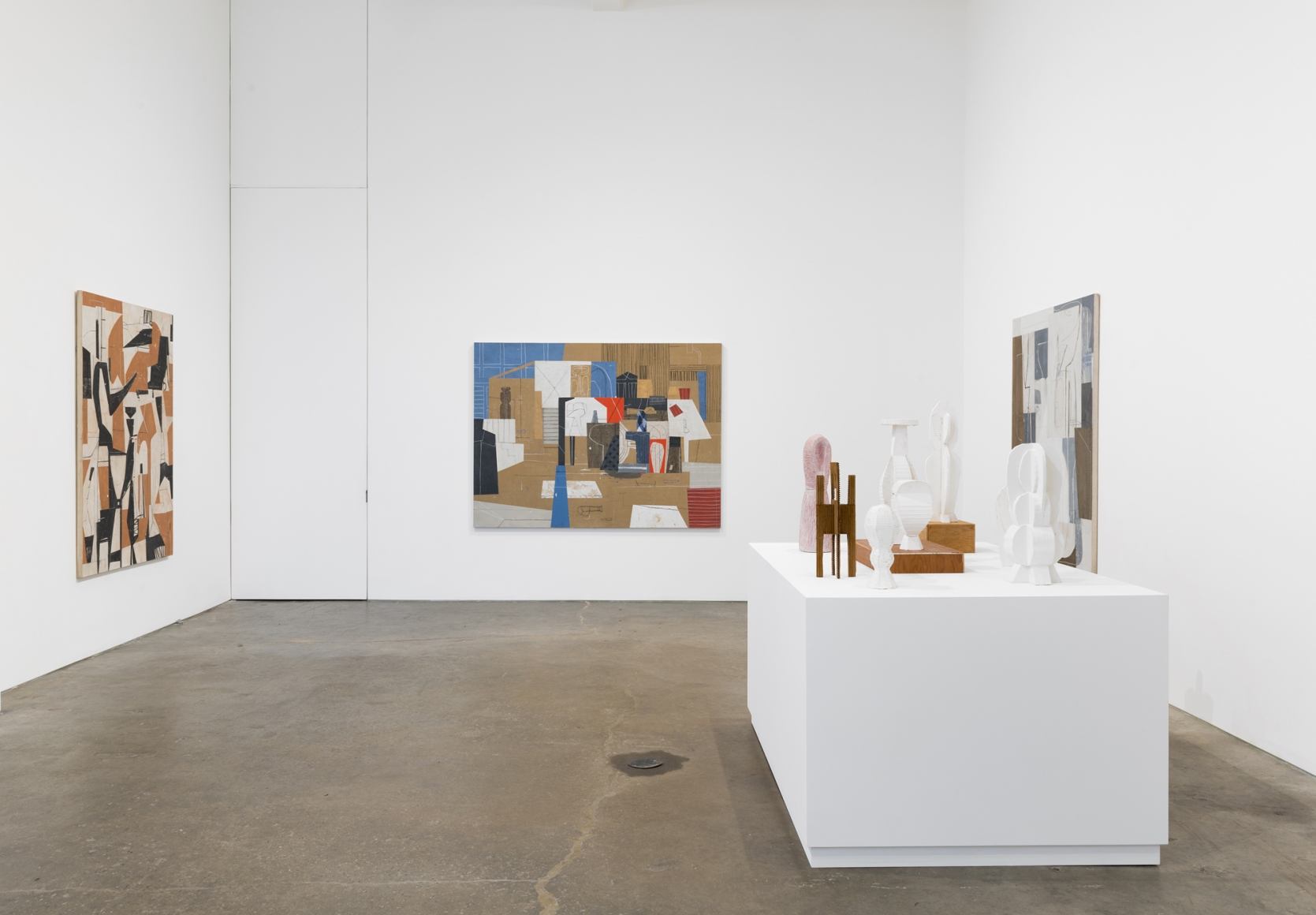 Whiting Tennis, installation view at Derek Eller Gallery, New York 