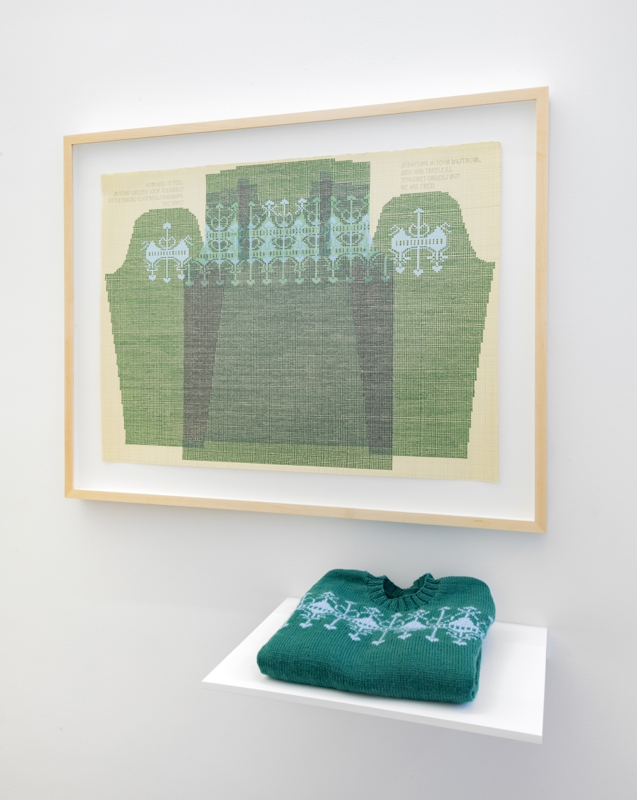 Ellen Lesperance, Lily of the Arc Lights, installation view at Derek Eller Gallery, New York
