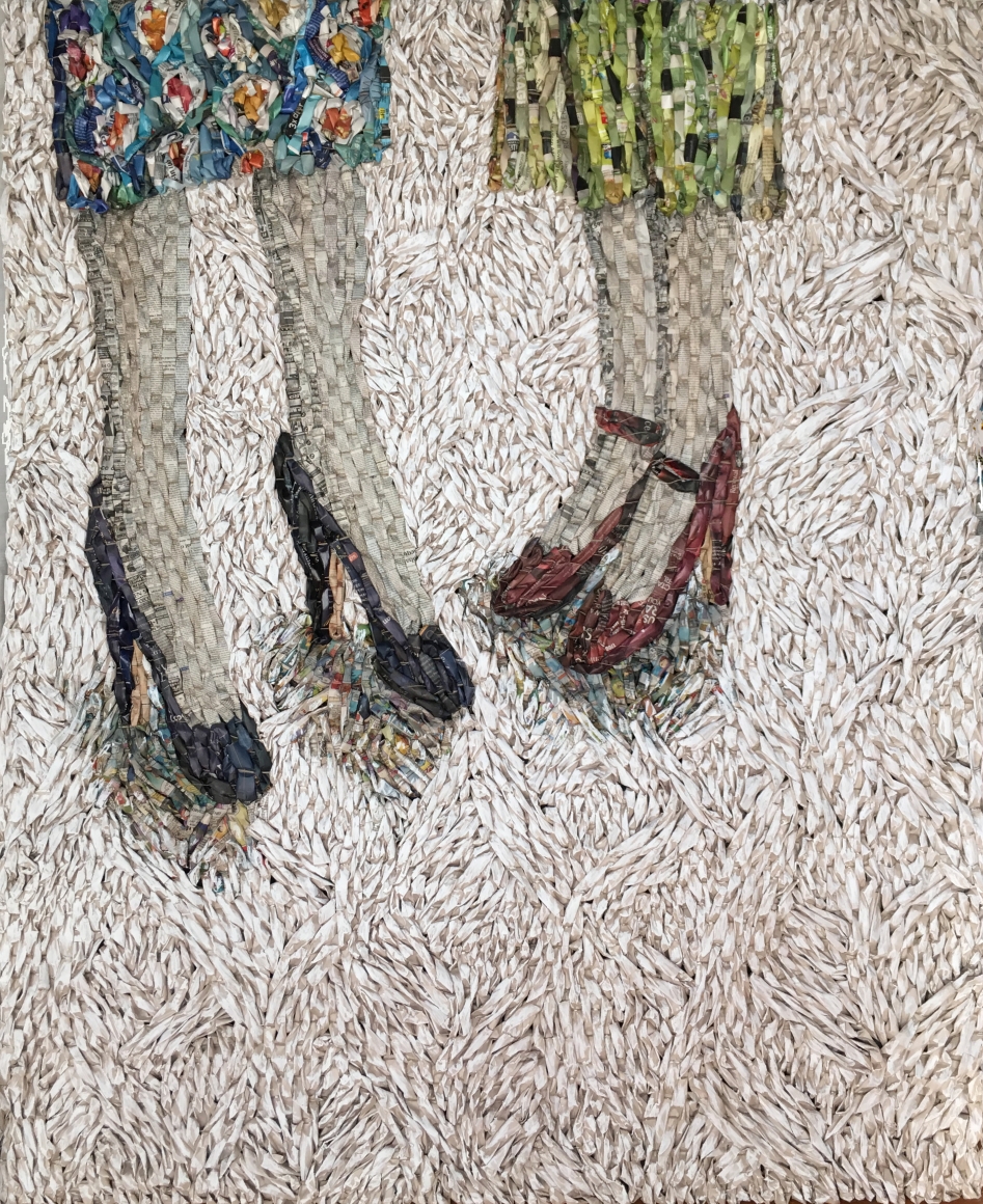 Two Women in Conversation