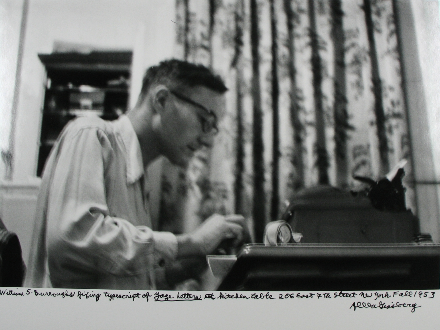 South Gallery - Allen Ginsberg: Vintage Photo Booth Strips