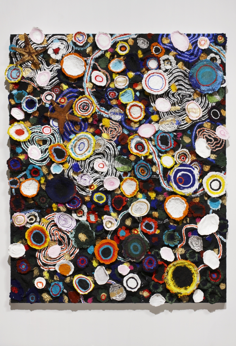 Nabil Nahas, Untitled, 2017, Acrylic on canvas, 60 x 48 in