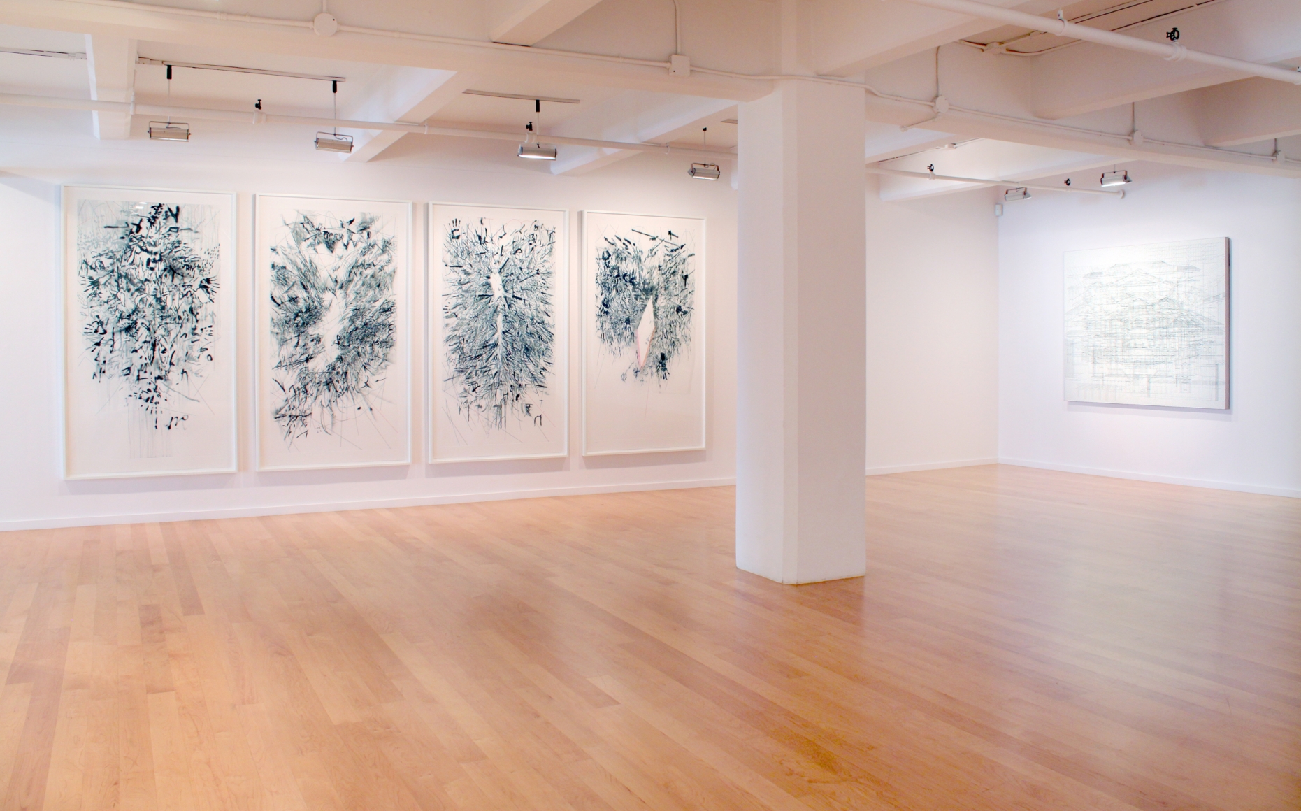 Julie Mehretu Paintings and Works on Paper Exhibitions