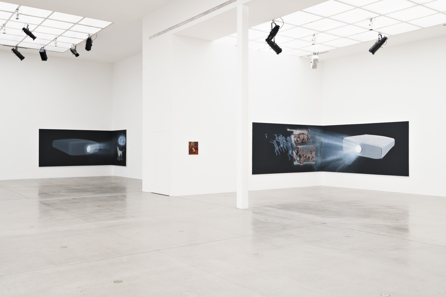 Installation view: Tala Madani, Shit Moms, Secession, Vienna, Photo: Peter Mochi