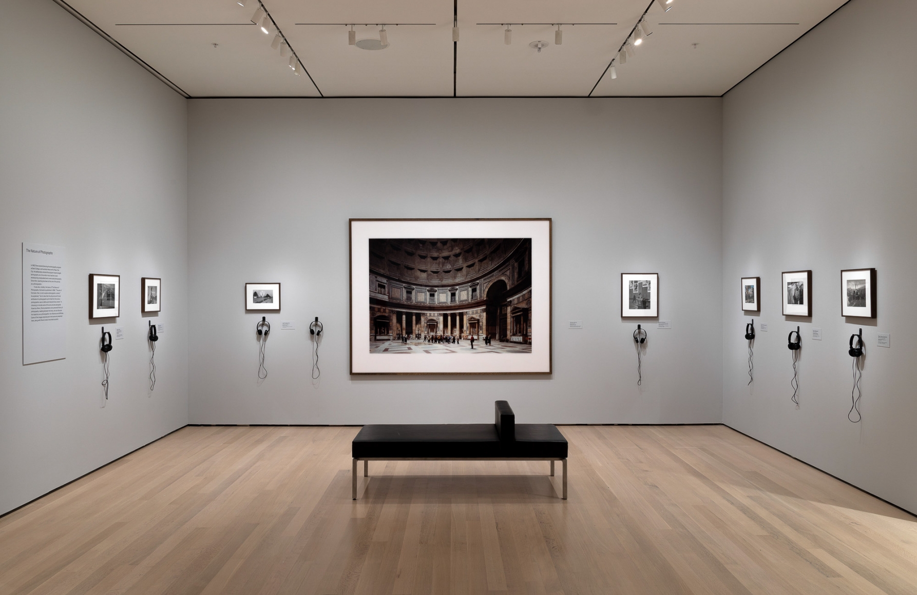 Installation view of Stephen Shore. The Museum of Modern Art, NY, November 19, 2017 – May 28, 2018.