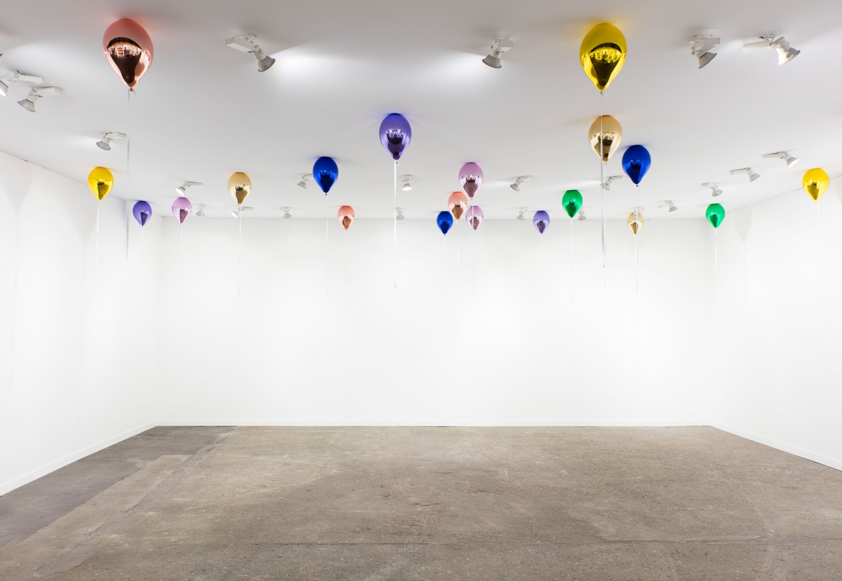 Jeppe Hein, Installation view: FIAC, 2017