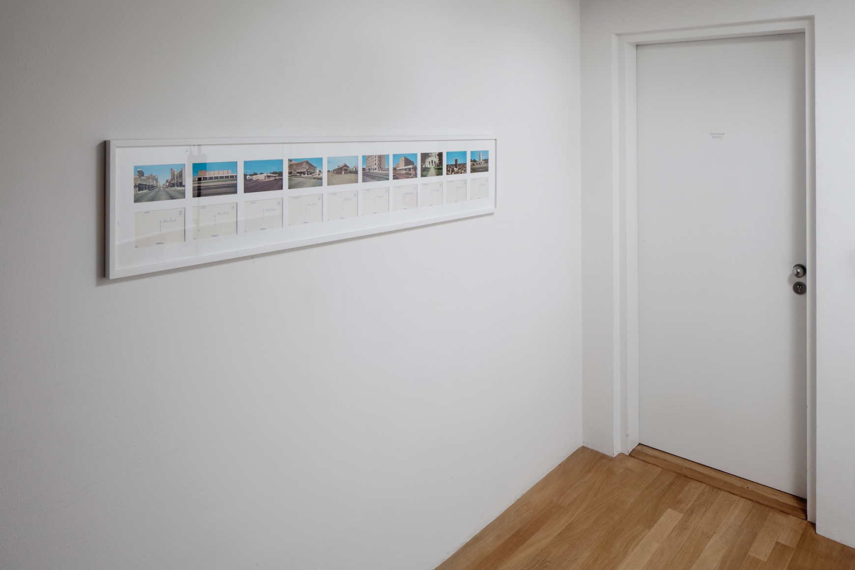 Installation view: Stephen Shore: Retrospective, Huis Marseille, 2016