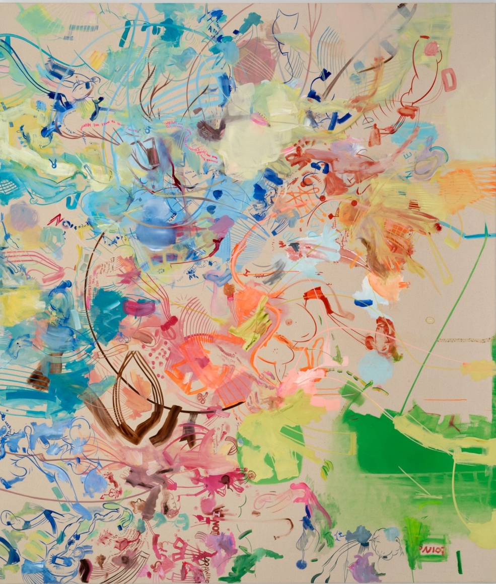 Sue Williams, Globey, 2015