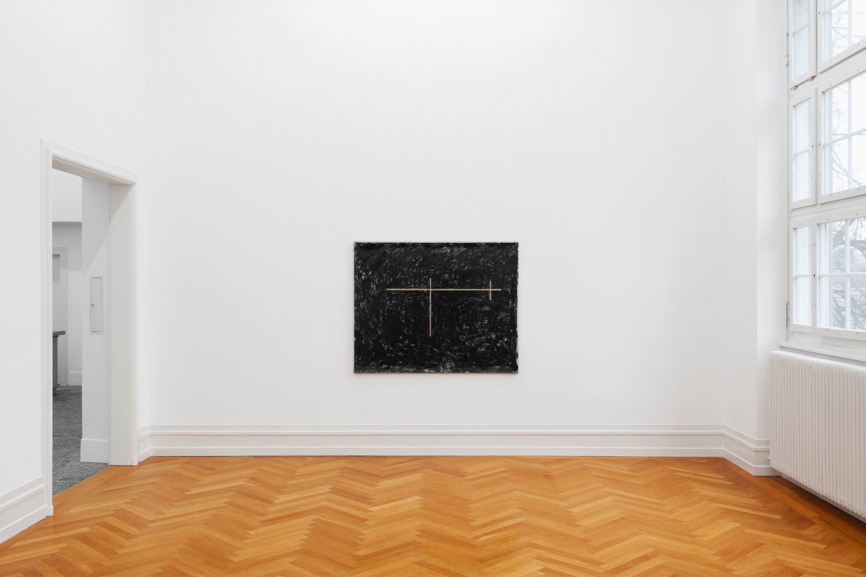 Valentin Carron, Installation view: Do ré mi fa sol la si do, Kunsthalle Bern, 2014